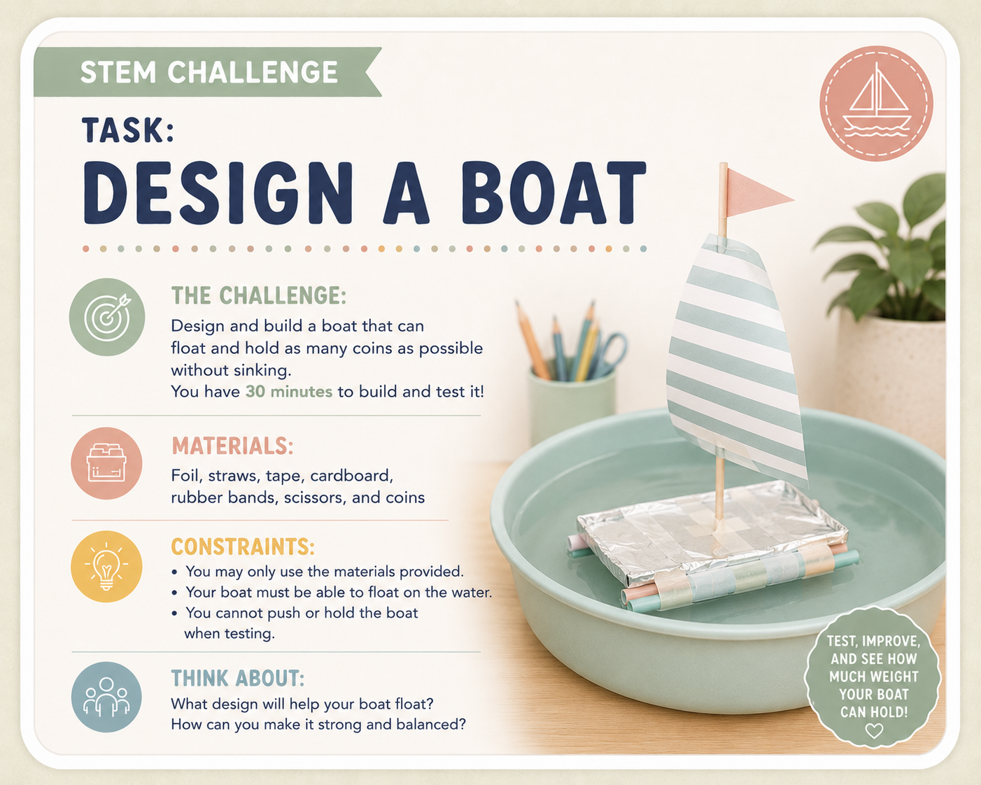 Design a Boat